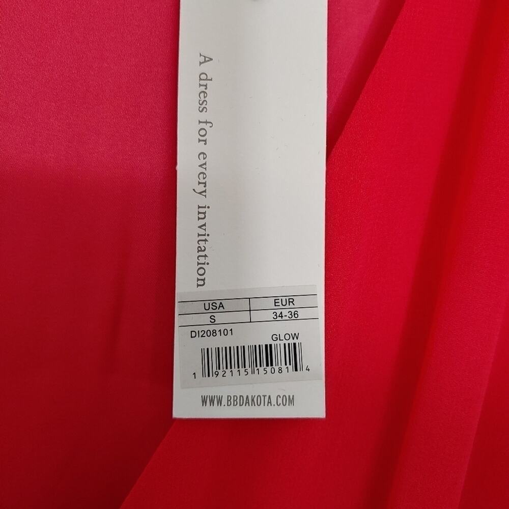 BB Dakota RSVP Maxi Wrap Dress Deep V-Neck Ethereal Fairycore Romantic Sz S - Picture 9 of 14